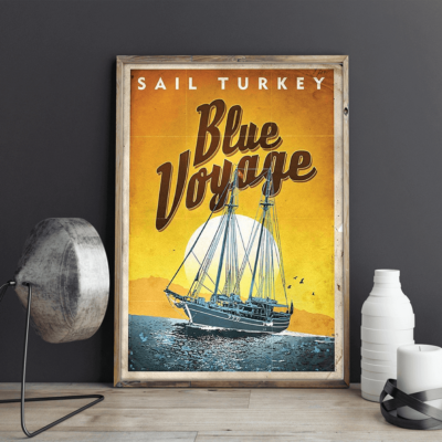 Türkiye' nin özel yerleri, Türkiye Posterleri, Mavi Tur Posteri