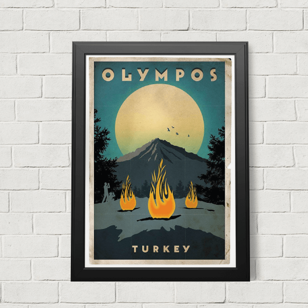 Türkiye' nin özel yerleri, Türkiye Posterleri, Olimpos Posteri